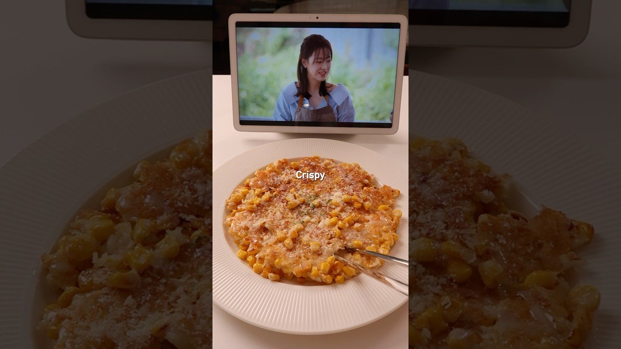 Korean Corn Pancake
