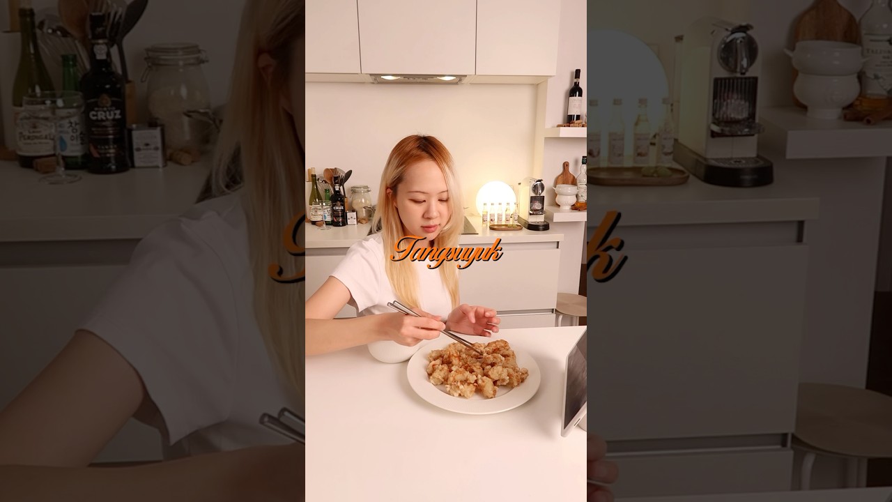 Crispy Tangsuyuk Recipe | Korean sweet sour pork