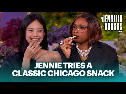 JENNIE & JHud Taste-Test Their Favorite Snacks