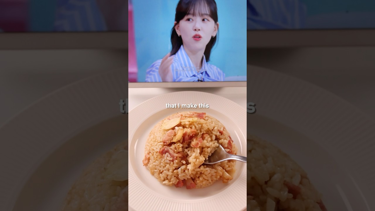 Korean garlic butter fried rice