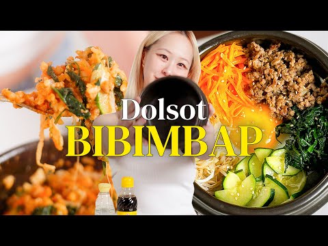 Restaurant-Quality Dolsot Bibimbap at Home. Real Korean Food
