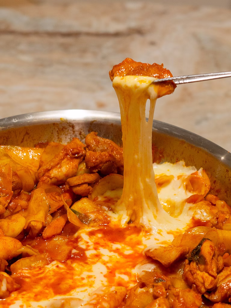 cheese dakgalbi with gochujang nutritions