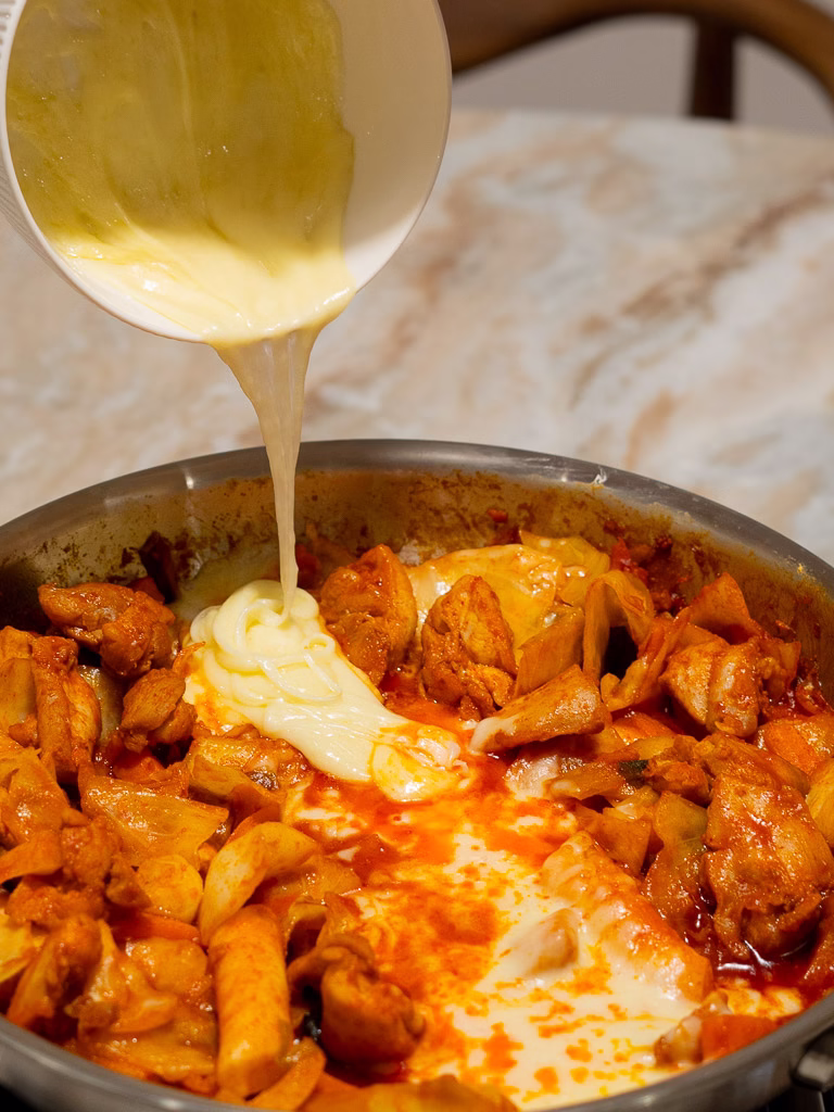 Cheese Dakgalbi Recipe - Famous Seoul Restaurant Style