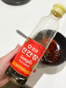 braised radish with tuna