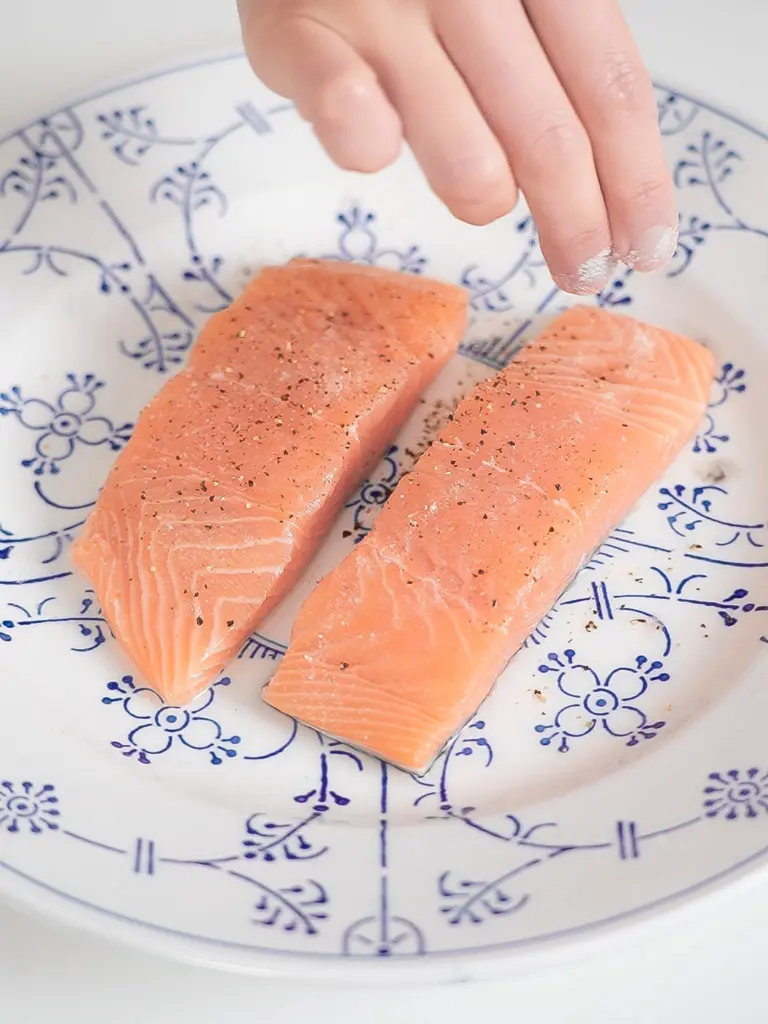 salmon pot rice