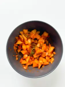 kkakdugi kimchi fried rice