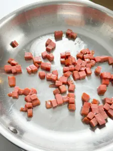 kkakdugi kimchi fried rice