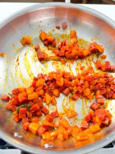 kkakdugi kimchi fried rice