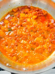 kkakdugi kimchi fried rice