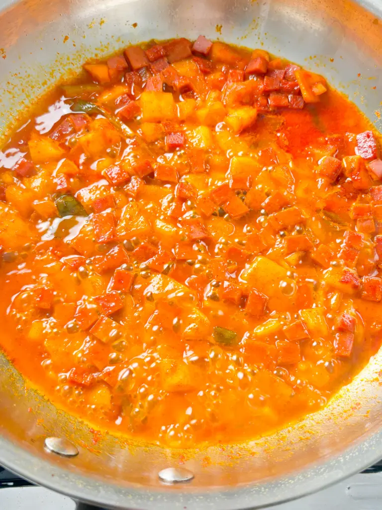 kkakdugi kimchi fried rice