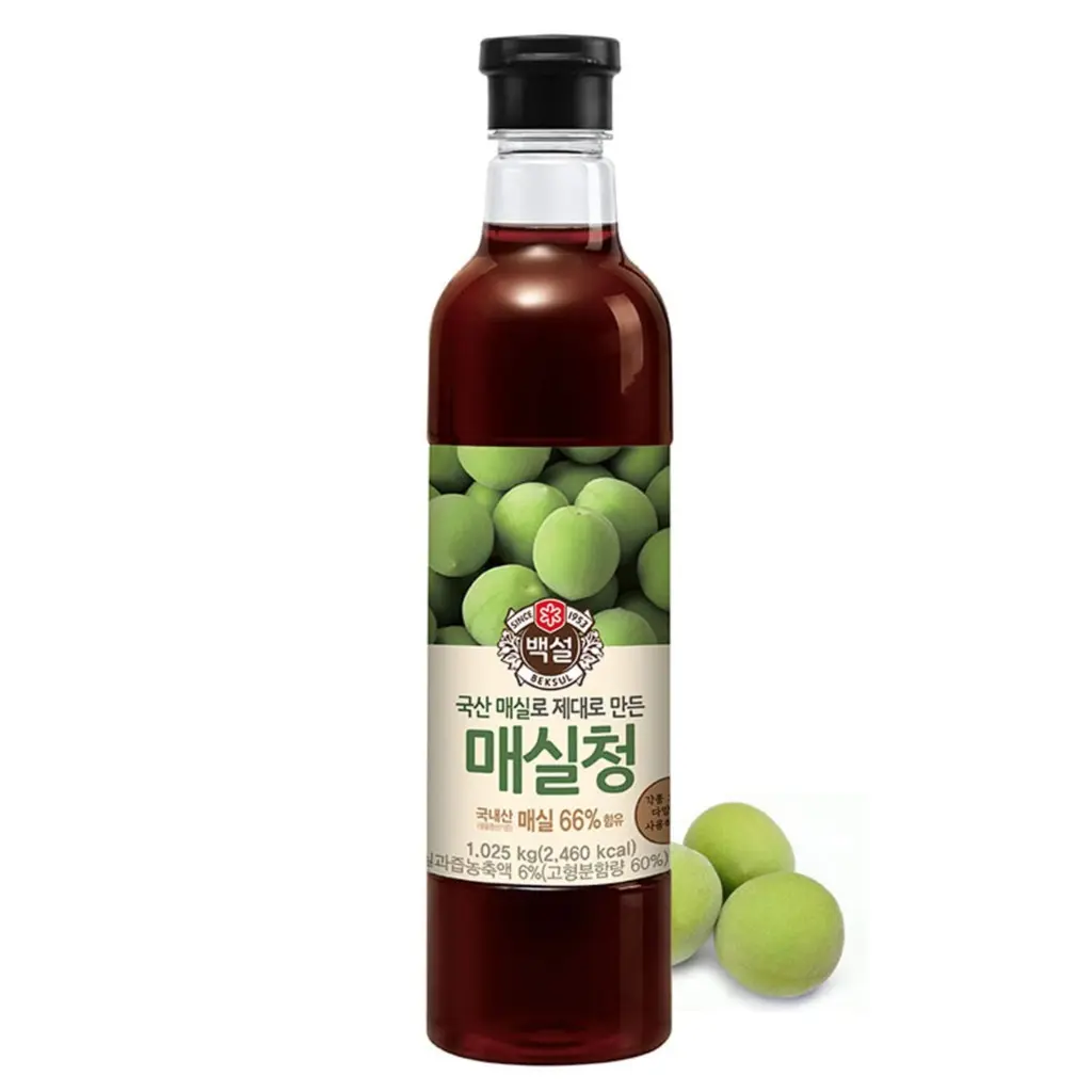 Korean plum syrup