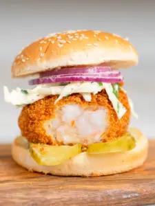shrimp burger