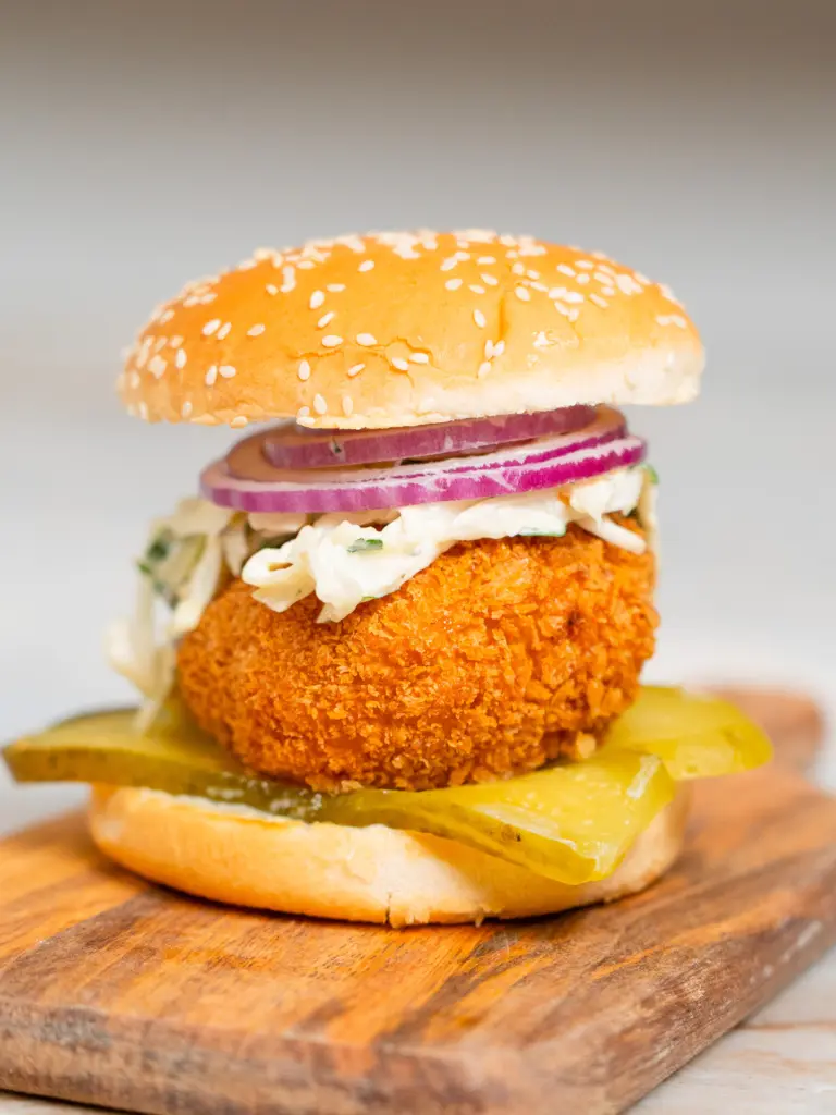shrimp burger