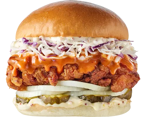 Korean Shrimp Burger Korean Shrimp Burger