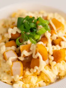 chicken mayo rice bowl