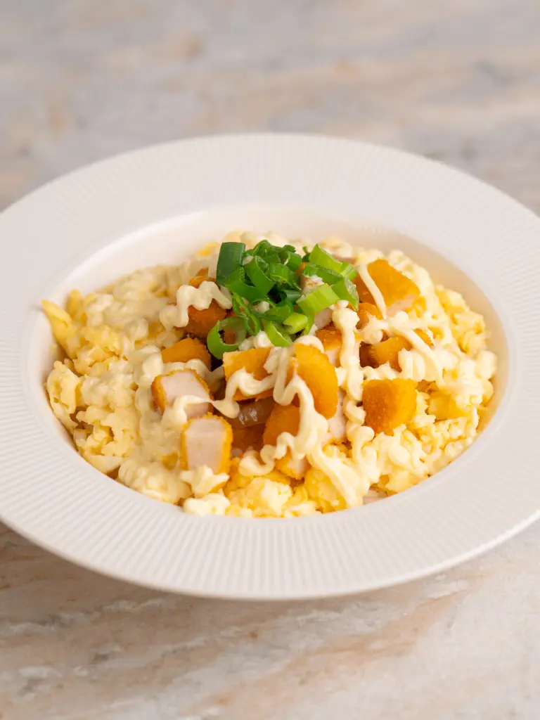 chicken mayo rice bowl