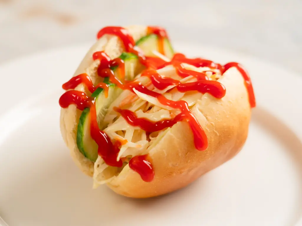 Korean Salad Bread