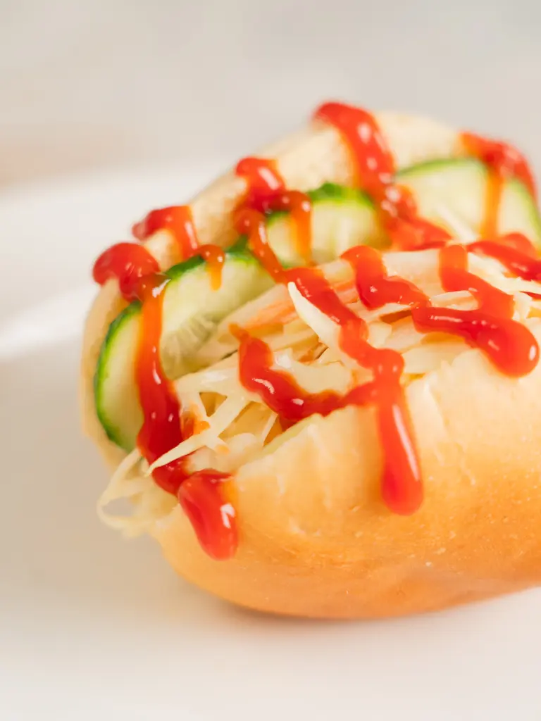 Korean Salad Bread