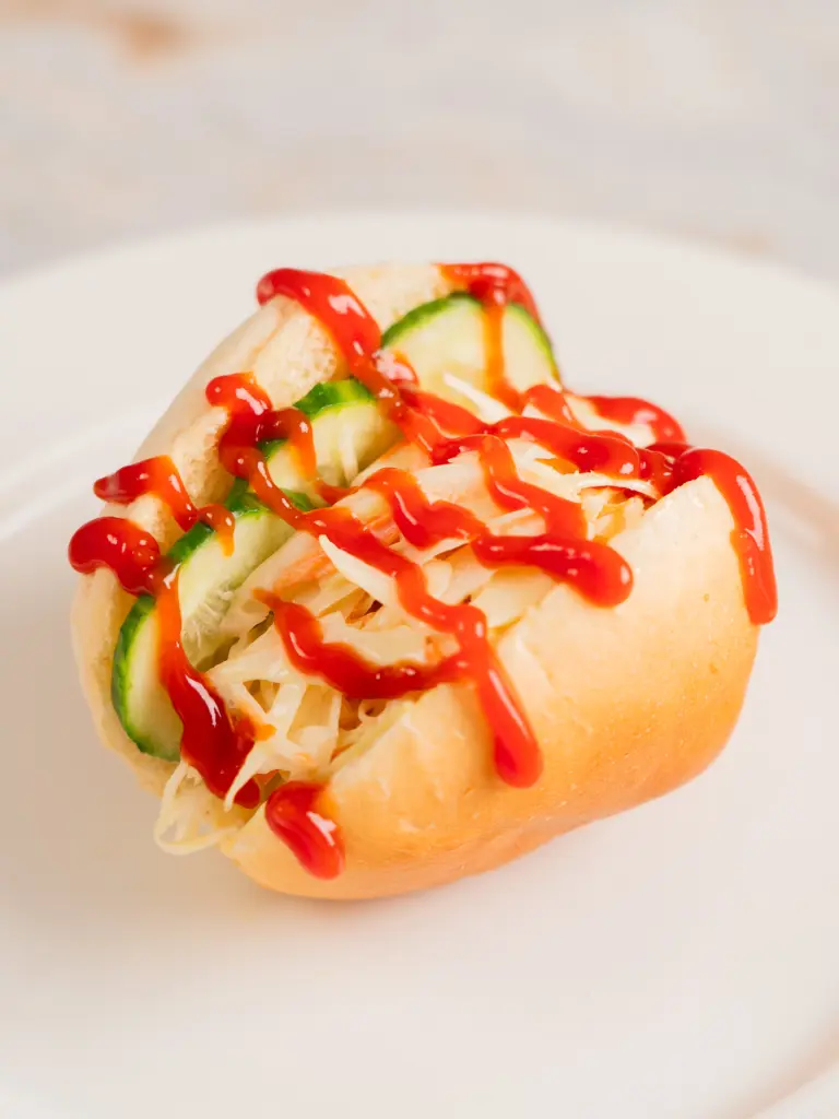 Korean Salad Bread