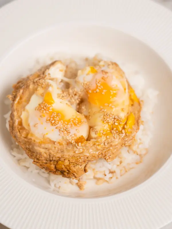 Korean egg rice