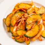 Korean spicy cucumber