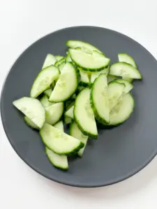 Korean spicy cucumber
