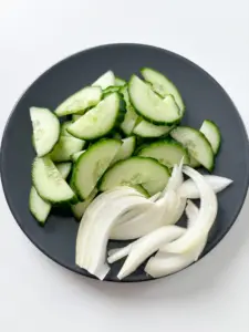 Korean spicy cucumber