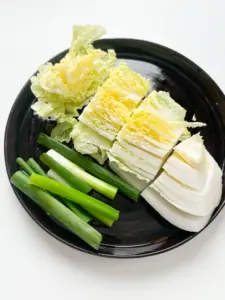 steamed pork cabbage korean hot pot