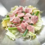 steamed pork cabbage korean hot pot