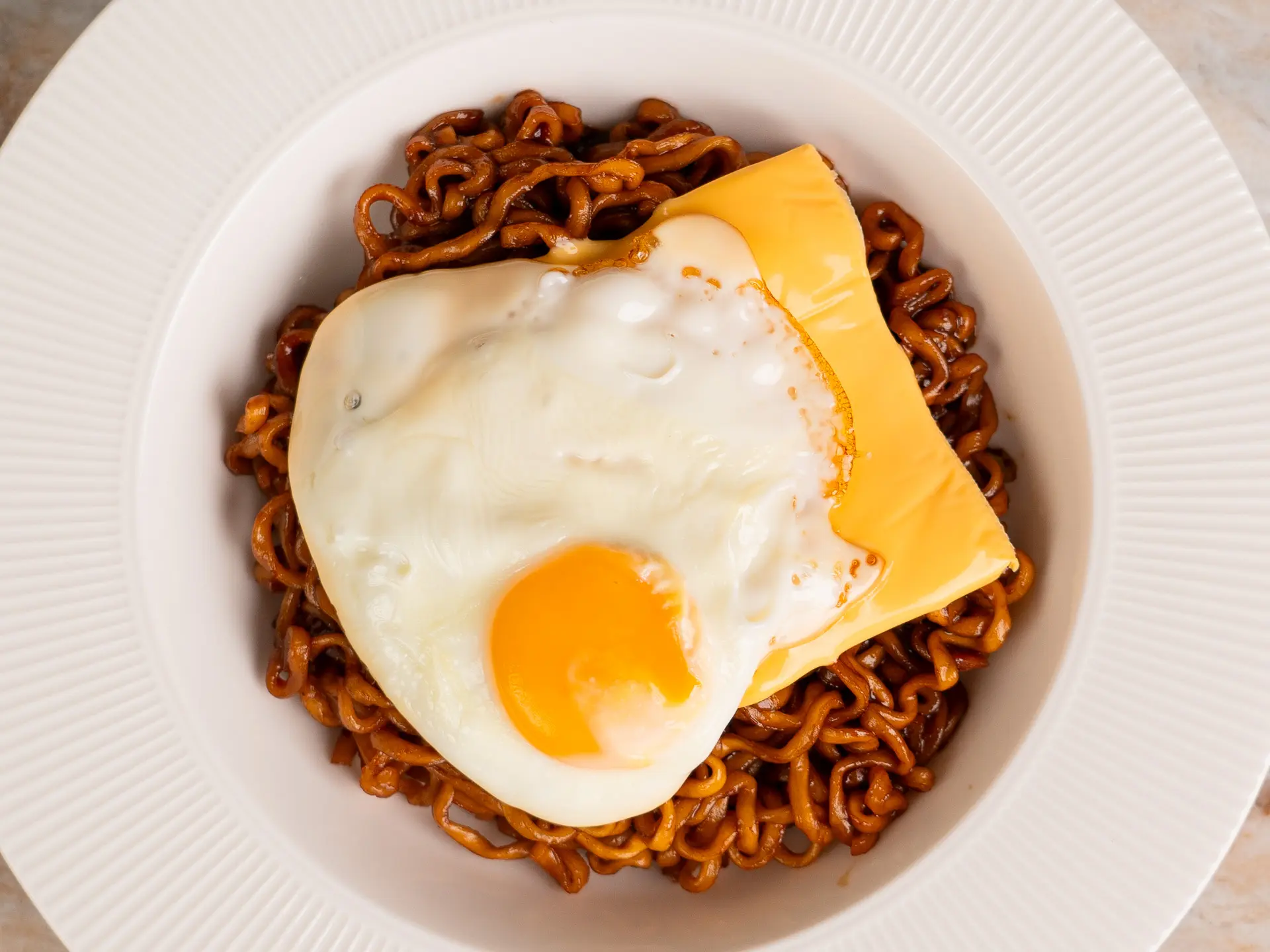 Chagyechi - The Ultimate Chapagetti with Egg & Cheese chapagetti with egg cheese