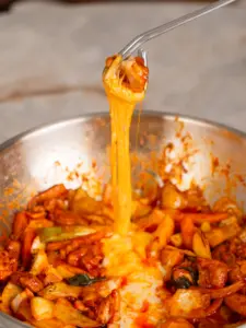 cheese dakgalbi