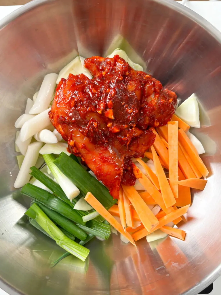 cheese dakgalbi