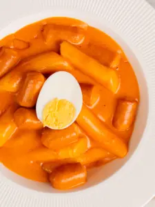 rose tteokbokki