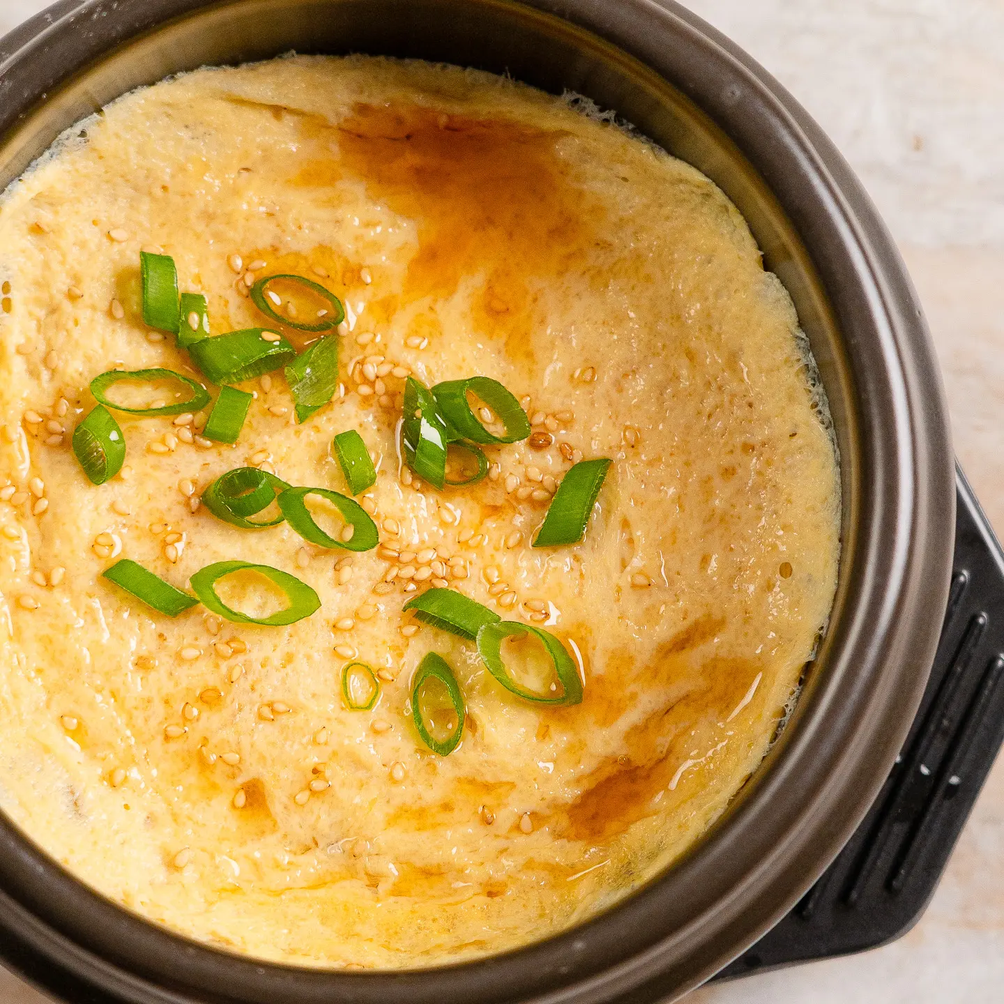 5 Minute Microwave Korean Steamed Eggs - Easiest Gyeranjjim Recipe Korean steamed eggs