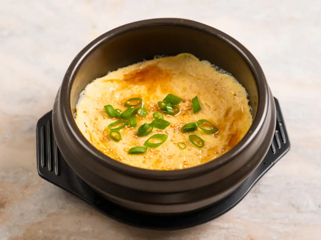 5 Minute Microwave Korean Steamed Eggs - Easiest Gyeranjjim Recipe Korean steamed eggs