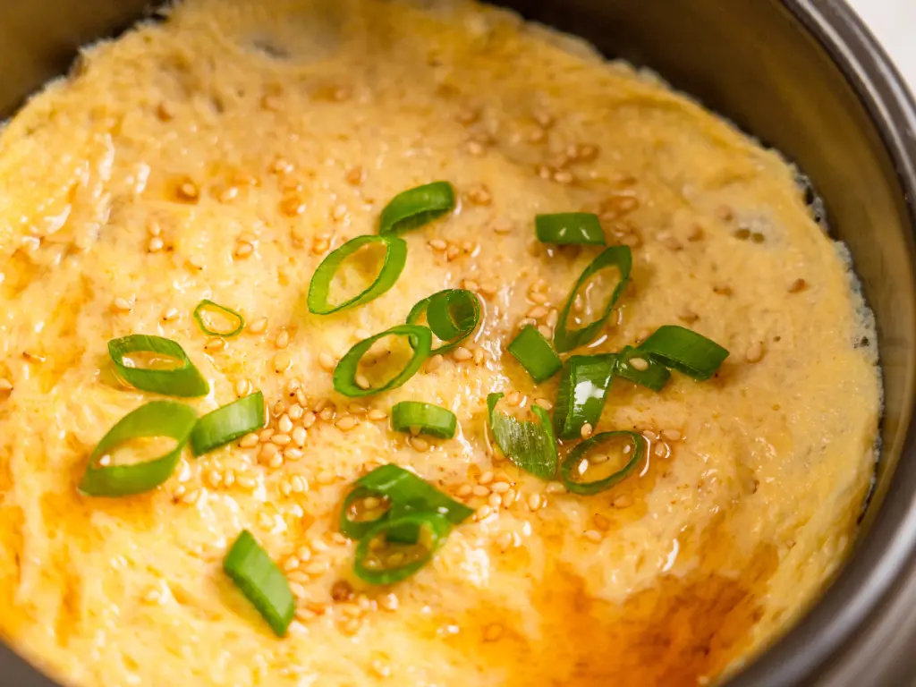 Korean steamed eggs