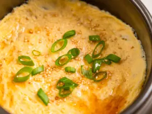 Korean steamed eggs