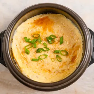 5 Minute Microwave Korean Steamed Eggs - Easiest Gyeranjjim Recipe Korean steamed eggs