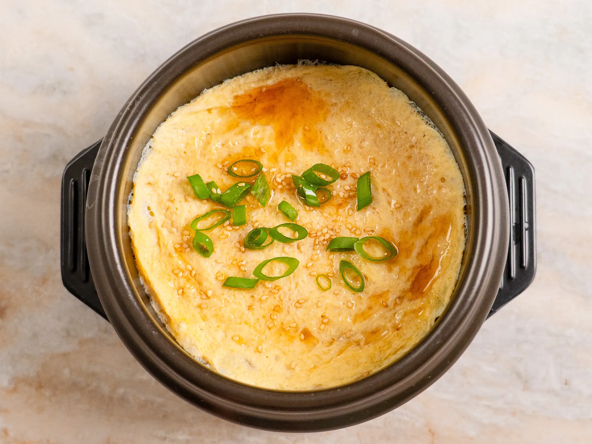 Korean steamed eggs