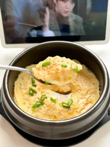 Korean steamed eggs