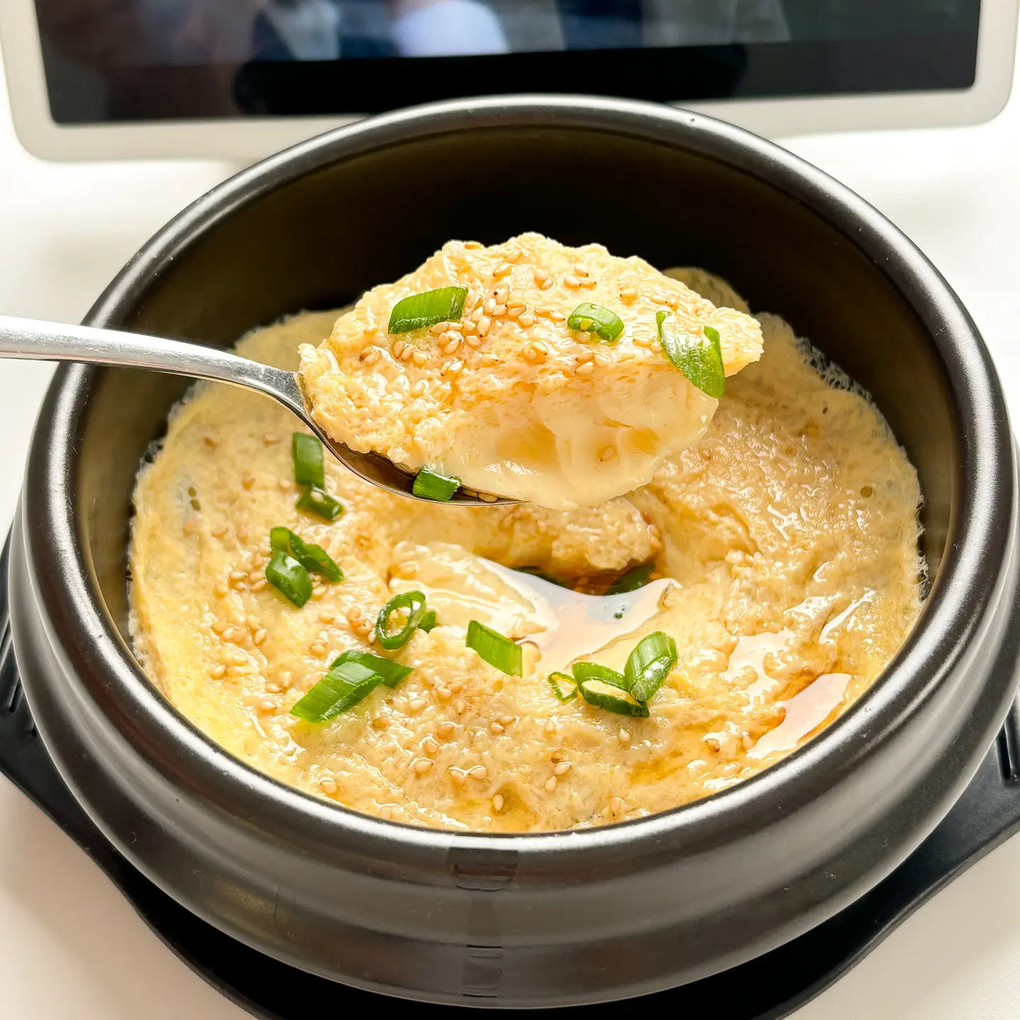 5 Minute Microwave Korean Steamed Eggs - Easiest Gyeranjjim Recipe Korean steamed eggs