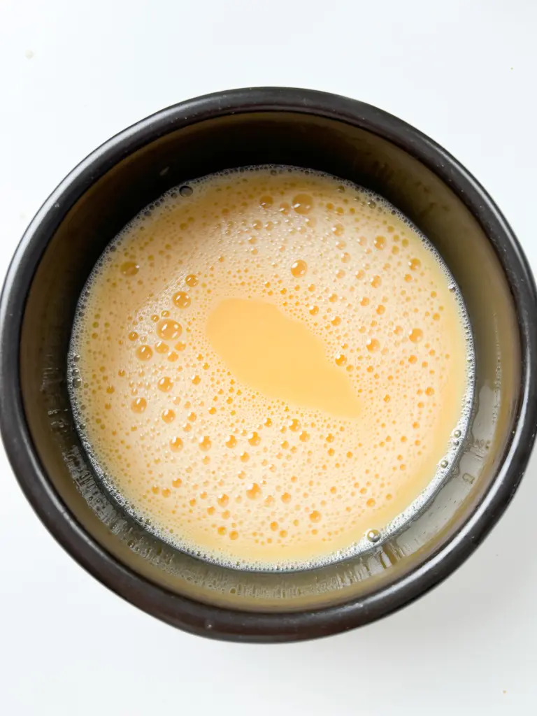Korean steamed eggs
