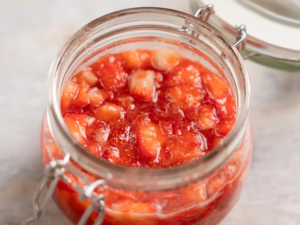 Viral Korean Strawberry Syrup - Best Strawberry Latte Korean strawberry syrup
