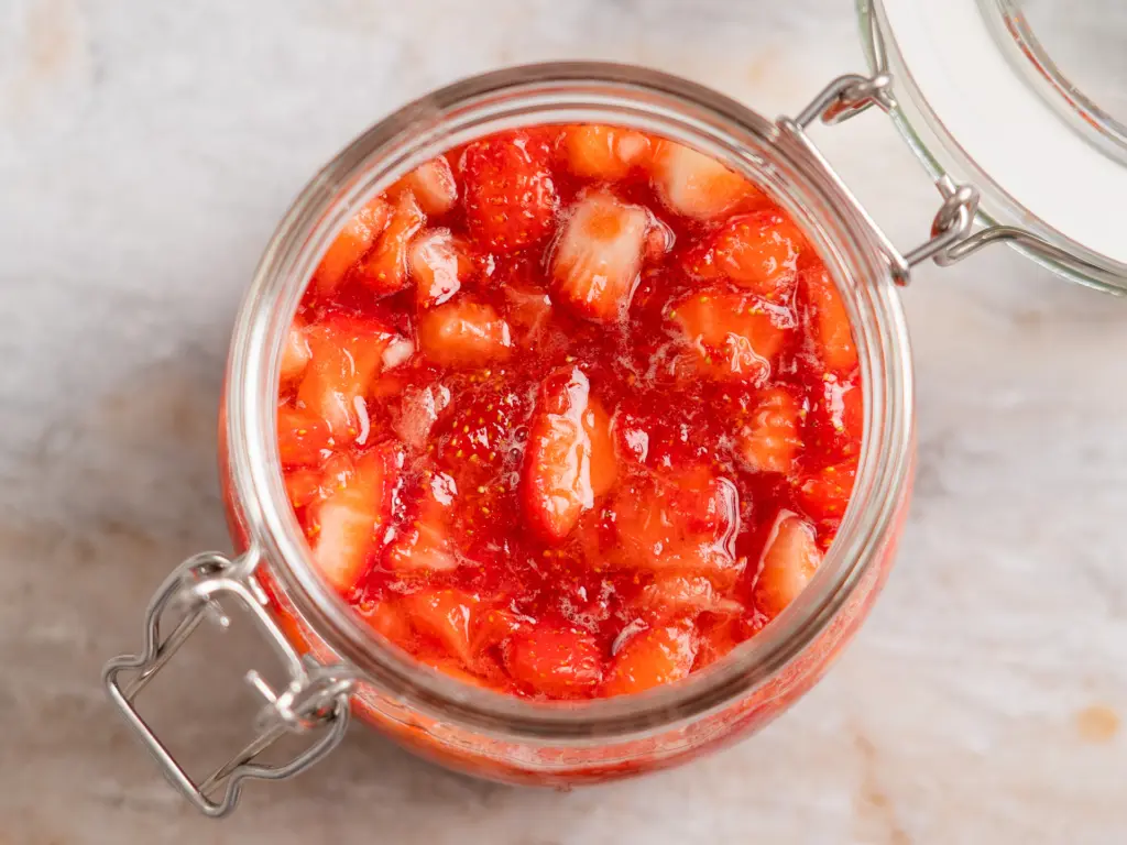 Korean Cafe Sweet Potato Latte: Goguma Latte Recipe Korean strawberry syrup