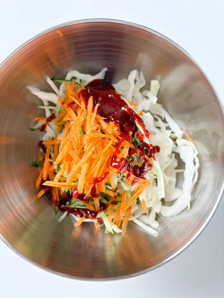 bibim mandu salad