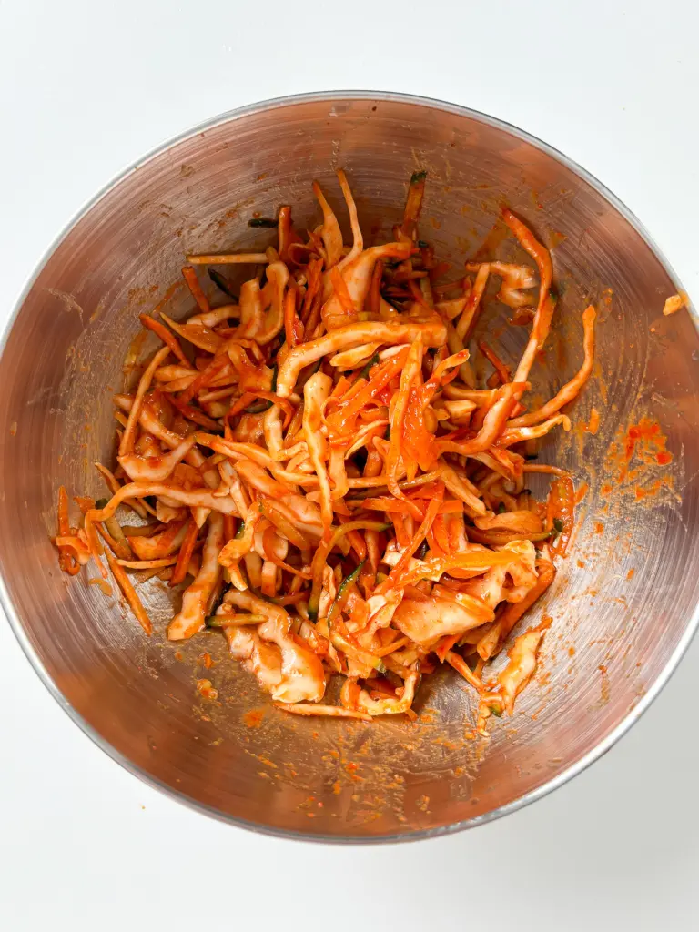 bibim mandu salad