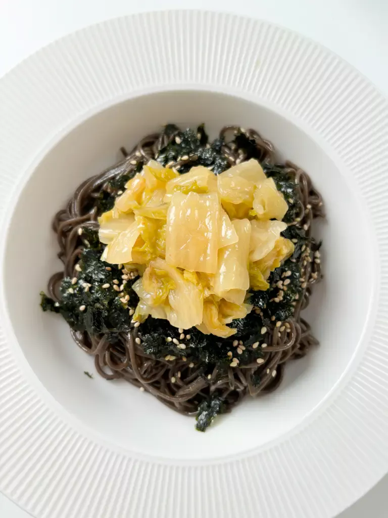 perilla oil noodles