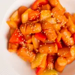 Korean sausage stir fry