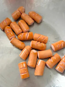 Korean sausage stir fry