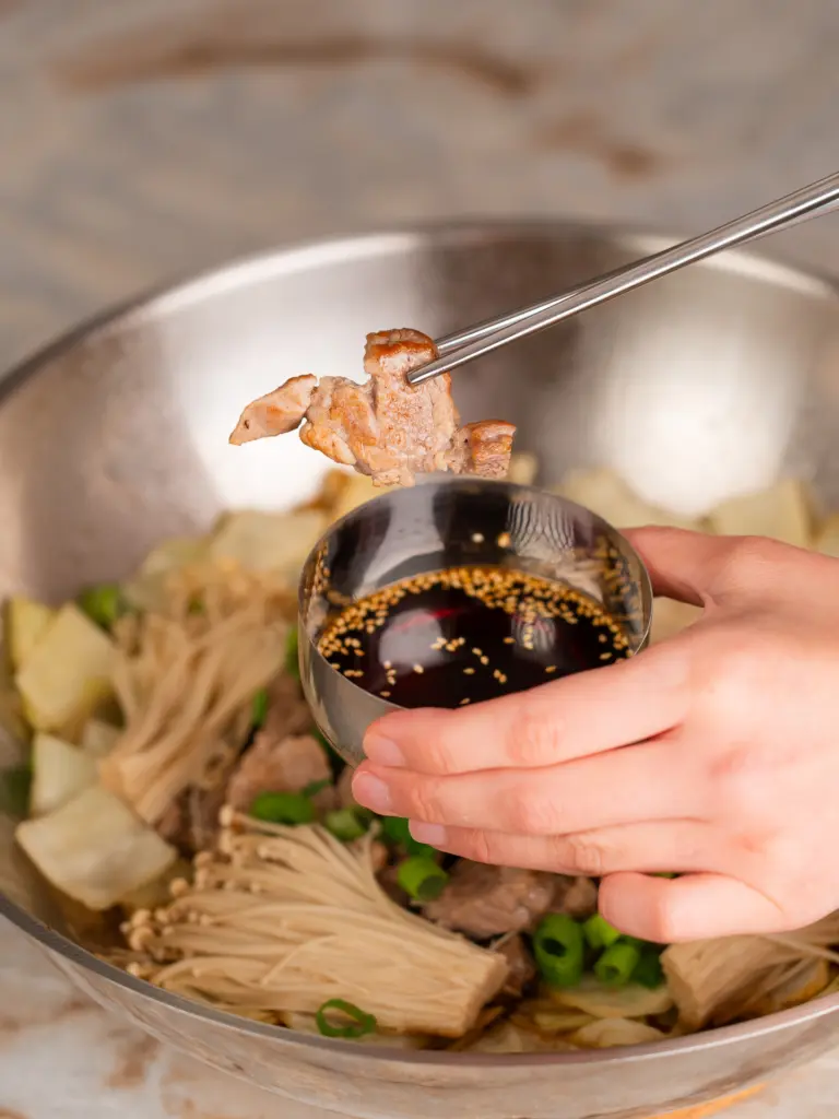 steamed pork